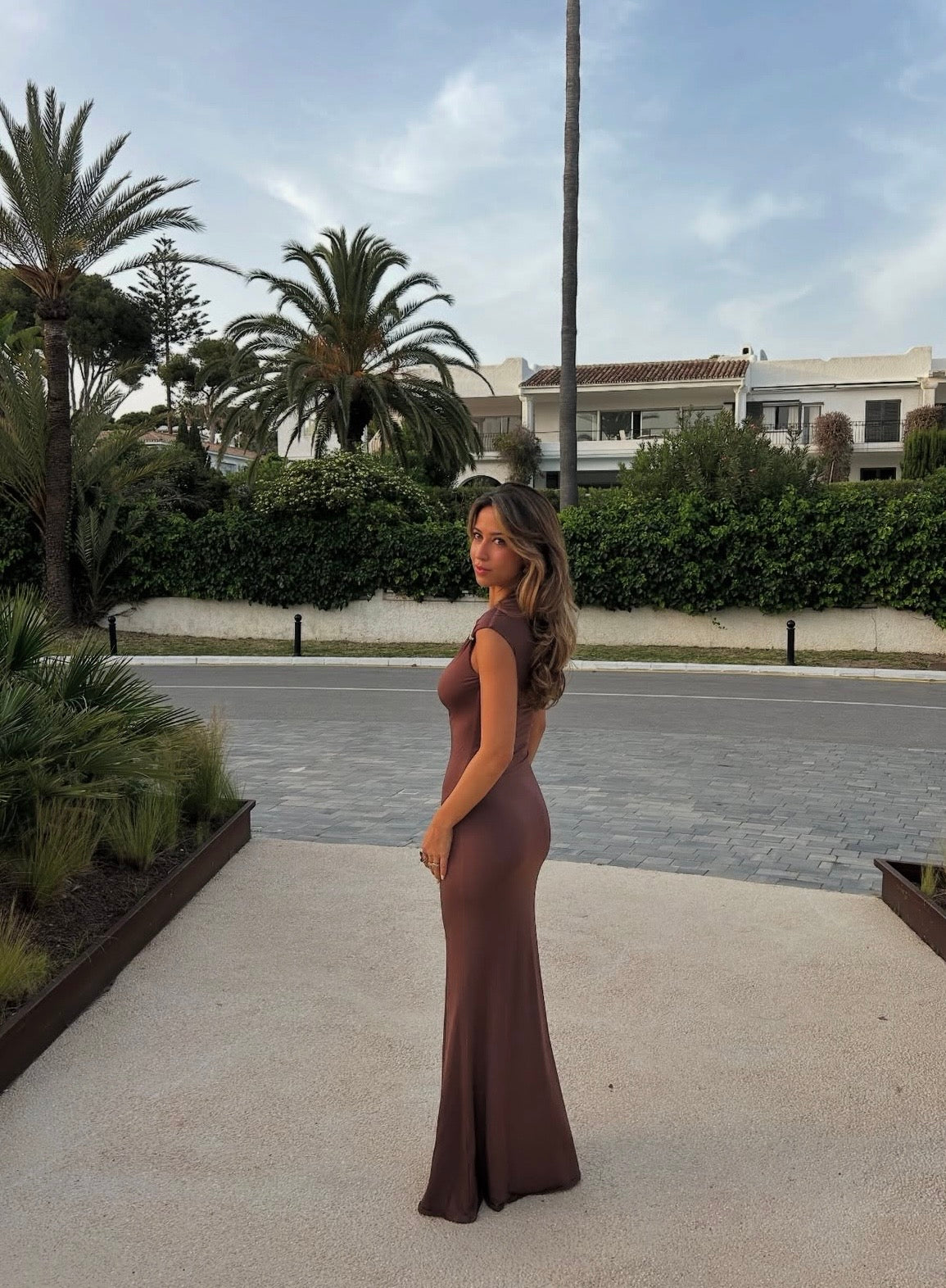 Kinsley Slinky Maxi Dress / 8-12