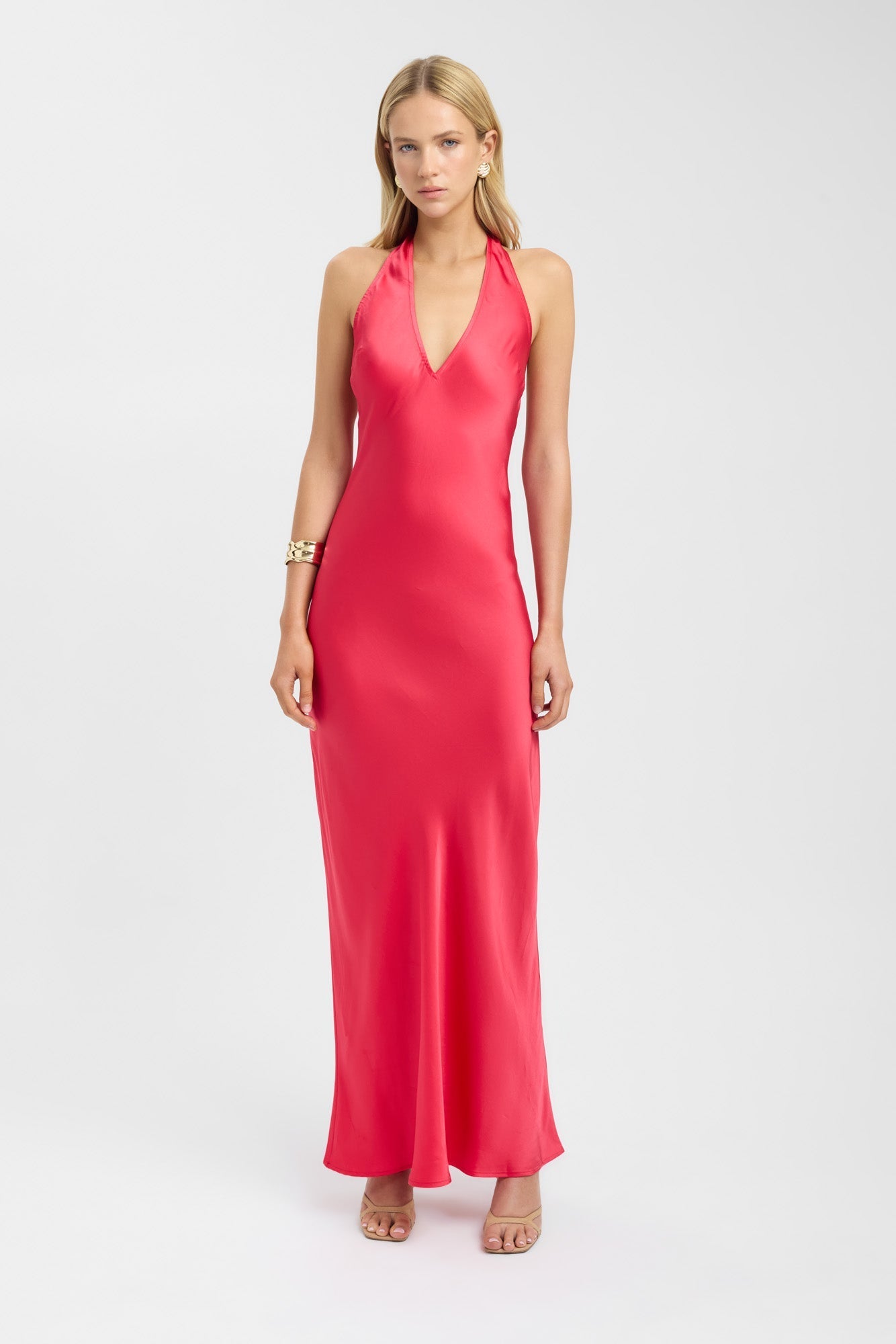 Monty Deep Vee Maxi Dress / 6-10