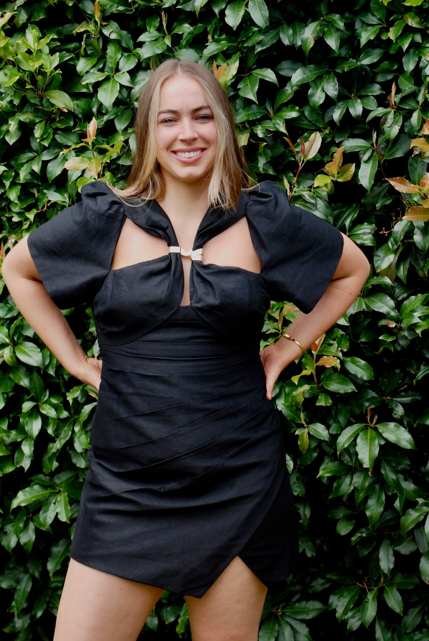 Presence Twisted Mini Dress / 12