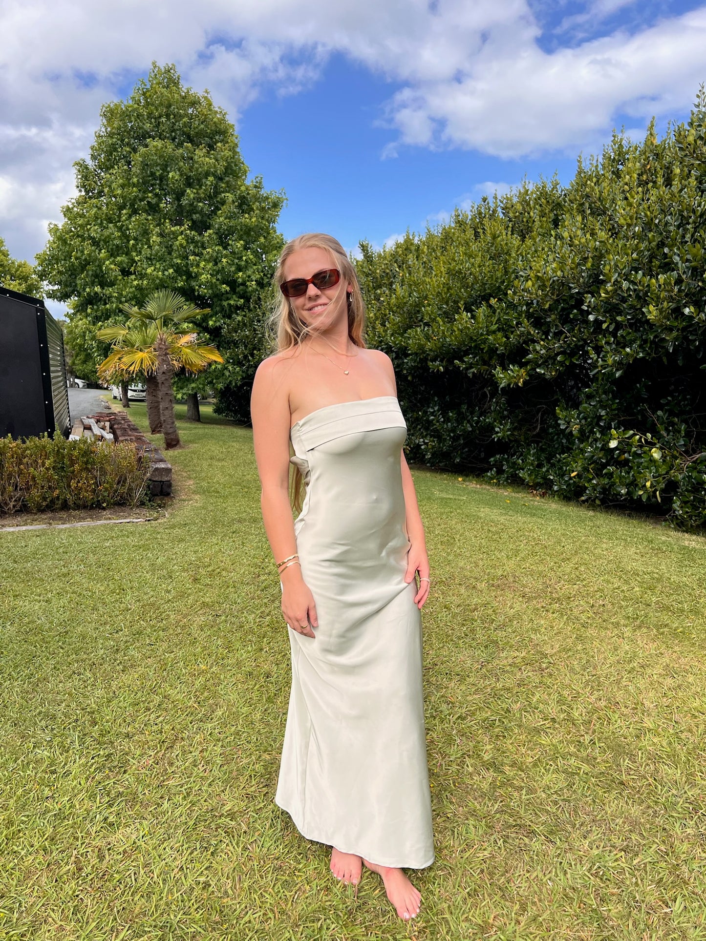 Maiah Sage Maxi Dress / 6
