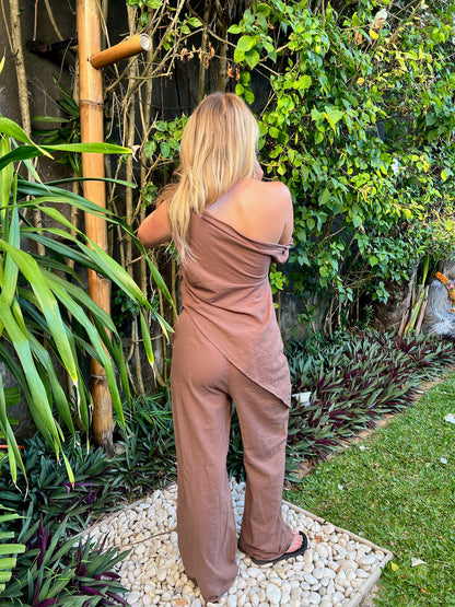 Tasi Set in Brown