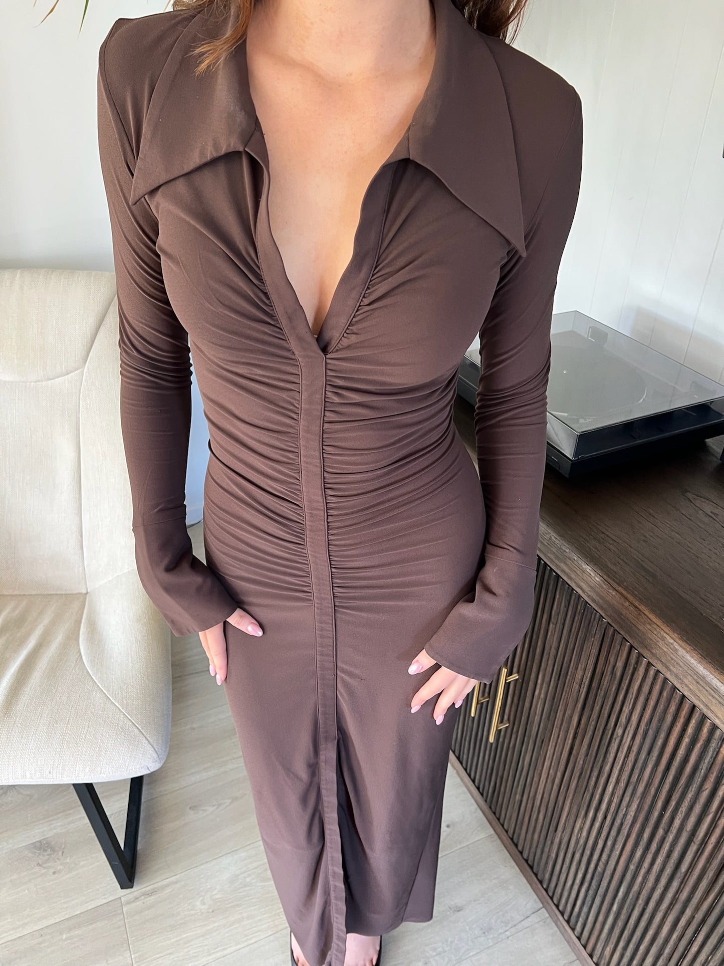 Sylvia Long Sleeve Maxi / 6-10