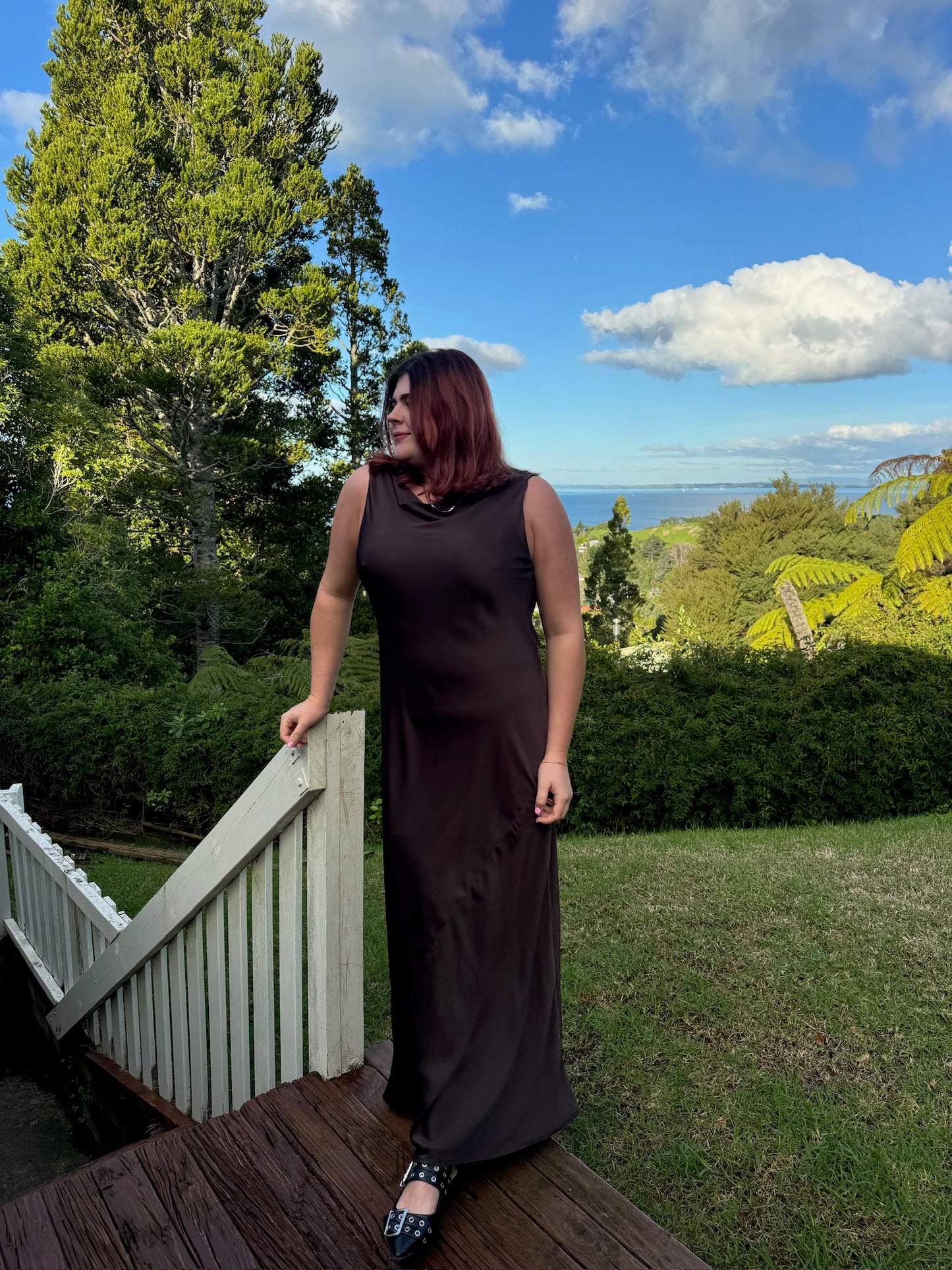 Firebird Maxi Dress / 14-18