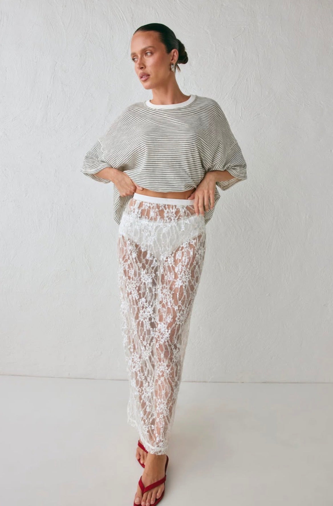 Devyn Sequin Skirt / 10